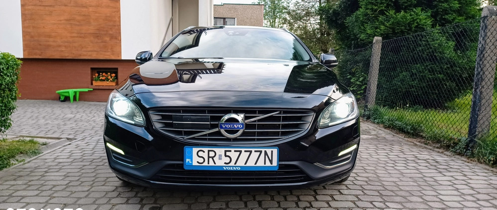 Volvo V60 cena 68900 przebieg: 152000, rok produkcji 2016 z Rybnik małe 106